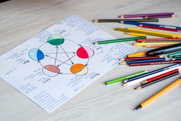 A colorful chart illustrating the four main learning styles: visual, auditory, kinesthetic, and reading/writing, showcasing different study methods for each.